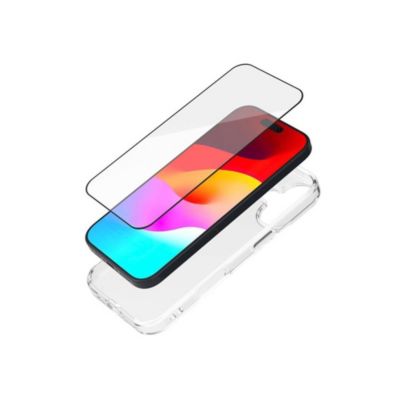 Pack de protection BIGBEN iPhone 17 - Coque TPU transparente + Verre trempé 2.5D 9H