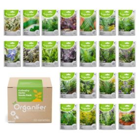Pack de Semences d'Herbes - 22 Variétés Culinaire - Organifer