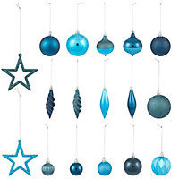 Pack décoration bleu (40 pièces)