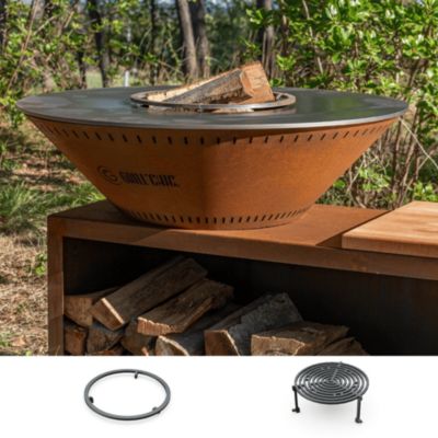 Pack Decouverte Brasero Traditionnel Corten 103 Double Cuve