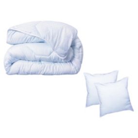 Pack DODO couette 220 x 240 cm + 2 oreillers 60 x 60 cm - Protection Totale anti acariens - ANGE GARDIEN