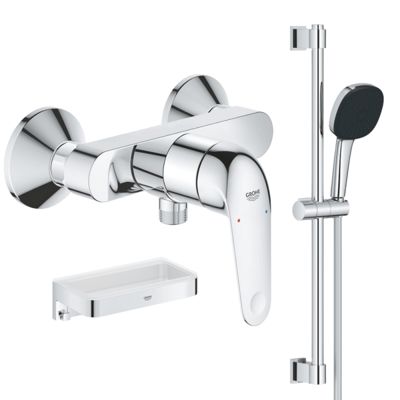 Pack douche mécanique Swift 2023 avec ensemble de douhe Vitalio Comfort 110 et tablette