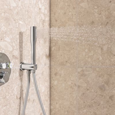 Pack douchette 1 jet GROHE Vitalio Get Stick chromé avec flexible 1500 chromé