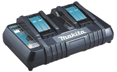 Pack Energie 4 batteries 18 V 6 Ah BL1860B + chargeur double DC18RD en coffret MAKPAC III - MAKITA - 198091-4