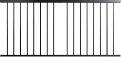 Pack garde-corps Kordo Lynea plat 2 m