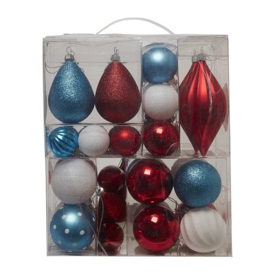 Pack Harmony de boules de Noël (40 pièces)