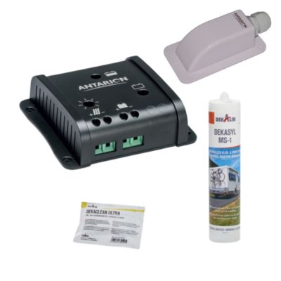 Pack  Kit de pose solaire avec Régulateur de Charge PWM 160W 10A ANTARION