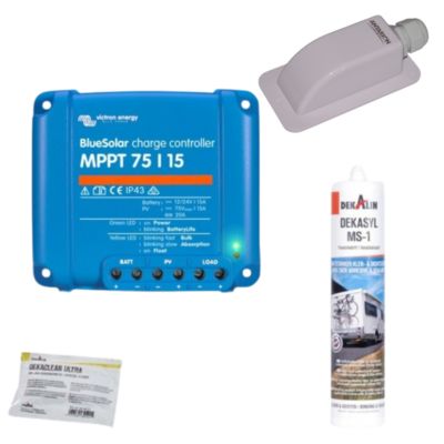 Pack Kit de pose solaire avec Régulateur de Charge VICTRON MPPT 220W 15A VICTRON ENERGY