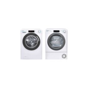 PACK  Lave-linge Hublot 13kg 1400trsmin SimplyFi + Sèche-Linge Condensation 10kg 15 Programmes Connecté CANDY