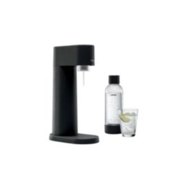 Pack machine à gazéifier l'eau + 1l bouteille - noir Mysoda EUR-WD002F-B-FR