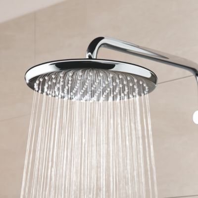 Pack mitigeur de douche Grohe Start 2021 chromé + Ensemble de douche Grohe Vitalio Start 250