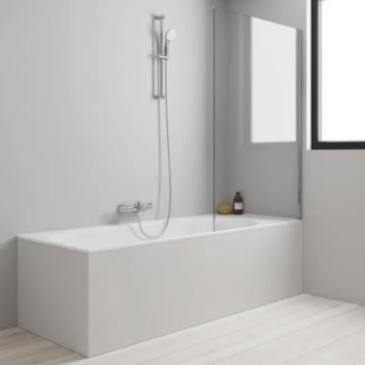 PACK Mitigeur thermostatique bain douche + pommeau de douche + Barre de douche + flexible GROHE Grotherm 800 et Tempesta