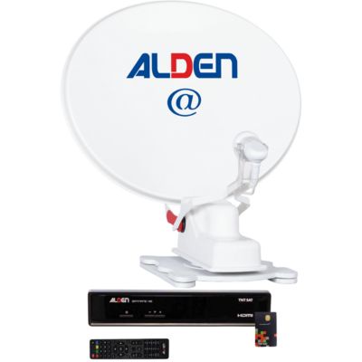 Pack  Onelight Parabole Automatique 65cm + Récepteur satellite SATMATIC HD TNTSAT ALDEN