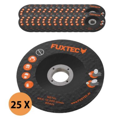 Pack outils 20V sans fil - FUXTEC - meuleuse d'angle, visseuse et marteau perforateur, avec batteries et accessoires