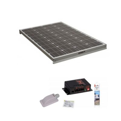 Pack  Panneau solaire 140W camping car + Régulateur de charge pour panneau solaire MPPT10A BLUETOOH ANTARION