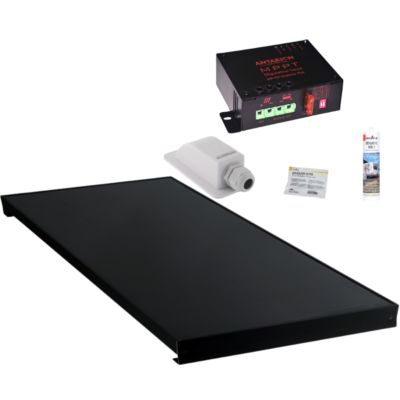 PACK  Panneau solaire All Black 190W + Régulateur MPPT 15A + Kit de pose Camping-car ANTARION
