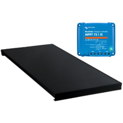 PACK  Panneau solaire ALL BLACK 190W + VICTRON Régulateur MPPT 15A ANTARION