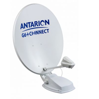 Pack Parabole Satellite Automatique 85cm TWIN + 2x Récepteurs TNTSAT HD + Positionneur ANTARION