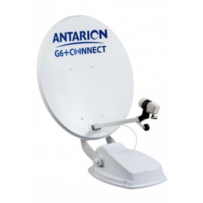 Pack Parabole Satellite Automatique TWIN 65cm Camping Car + 2x Récepteur TNTSAT HD Astra ANTARION