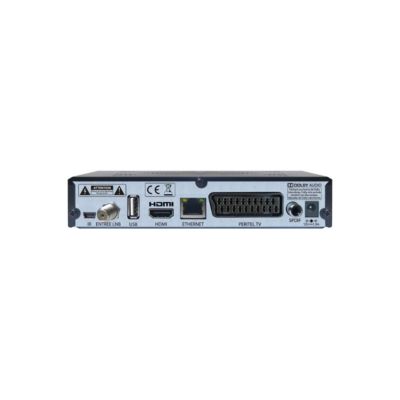 Pack  Parabole Satellite Fibre Composite Blanche 75cm + LNB Single + VEGA 3 Récepteur TV satellite Full HD + Carte HDSAT