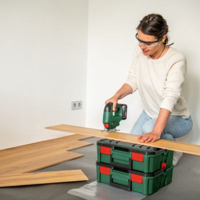 Pack perceuse-visseuse à percussion EasyImpact et scie sauteuse EasySaw Bosch 18V - 2Ah