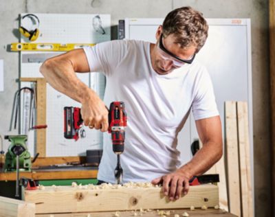 Pack Perceuse-visseuse et meuleuse sans fil Einhell TE-TK 18/2 Li Kit 18V - 1x4Ah + 1x2Ah et sac porte-outils