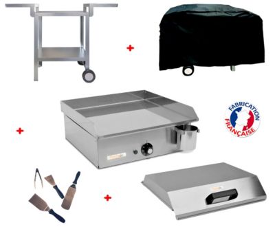Pack plancha électrique NEO E530 + Chariot + accessoires - PLANCHAELEC