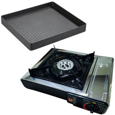 PACK  Réchaud à Gaz Portable + Grill pour réchaud - Camping INCASA