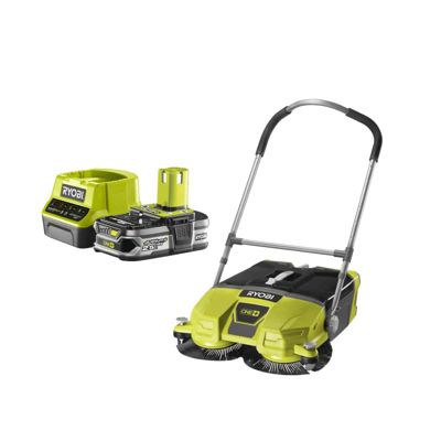 Pack RYOBI Balayeuse motorisée 18V One+ 533 mm R18SW3-0 - 1 Batterie 2.5Ah - 1 Chargeur rapide RC18120-125
