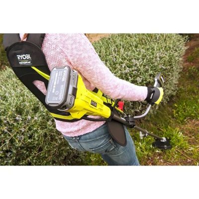 Pack RYOBI débroussailleuse 18V One+ LithiumPlus RBC18X20B4F - tête complète simple fil diamètre 1,6mm RAC114