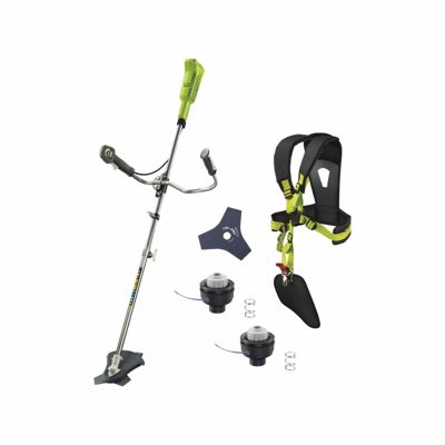 Pack RYOBI débroussailleuse 18V One+ OBC1820B - tête complète simple fil diamètre 1,6mm RAC114