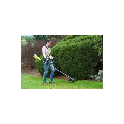 Pack RYOBI Débroussailleuse OBC1820B - 18V One+ - 1 Batterie 2.0Ah - 1 Chargeur rapide