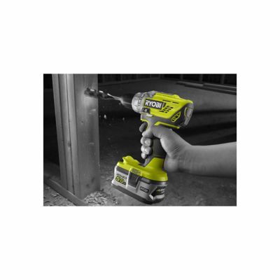 Pack RYOBI - Perceuse-visseuse R18DD3-0 - 18V One+ sans batterie ni chargeur - Coffret 46 accessoires mixtes RAK46MIX
