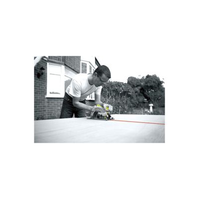 Pack RYOBI Scie circulaire RCS1600-K2B - 1600W - 66mm - 1 lame 48 dents - 1 lame 24 dents - guide de coupe - RAK03SR