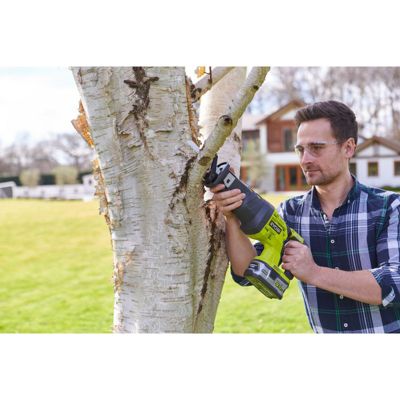 Pack RYOBI Scie sabre 18V One+ R18RS-0 - 1 batterie 5.0Ah - 1 chargeur rapide 2.0Ah RC18120-150