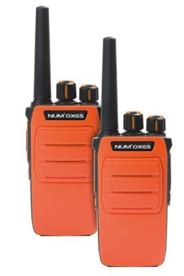 Talkie walkie TLK1022 Num'Axes PMR446 12km de portée batterie rechargeable
