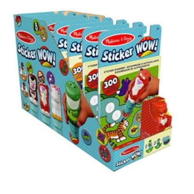 Pack tampon d'autocollants + bloc d'activités - des 3 ans - Melissa & Doug