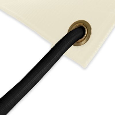 Pack TECPLAST Toile Pergola Ivoire 3x4 m + Sandow Noir 20m - Bâche Pergola prête à poser XP640PR Garantie 10 ans
