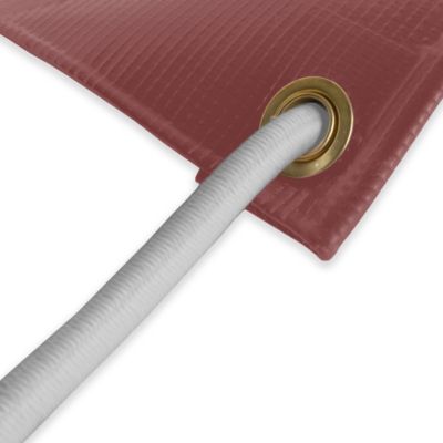 Pack TECPLAST Toile Pergola Rouge Bordeaux 3x4 m + Sandow Gris 20m - Bâche Pergola prête à poser LP506PR Garantie 5 ans