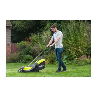 Pack tondeuse batterie + coupe bordure 18V (OLM1833B + OLT1825M) + batterie 4Ah + chargeur - RYOBI - 5133004451