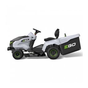 PACK Tracteur tondeuse autoportée 98 cm, Bac 300 litres et mulching, 6 batteries 12Ah et chargeur rapide - EGO TR3801E-B
