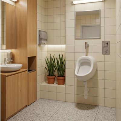 Pack Urinoir Prestige Blanc simple