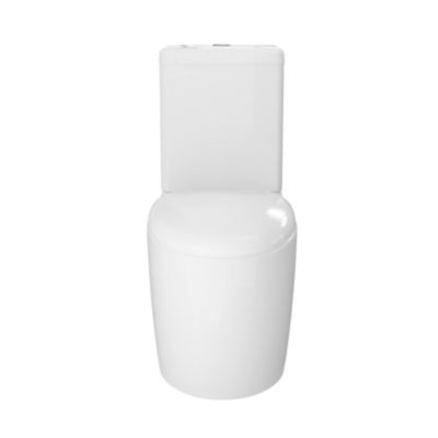 Pack WC à poser avec cuvette, abattant et réservoir, GoodHome Kentia