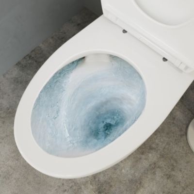 Pack WC à poser avec cuvette, abattant et réservoir, GoodHome Kentia