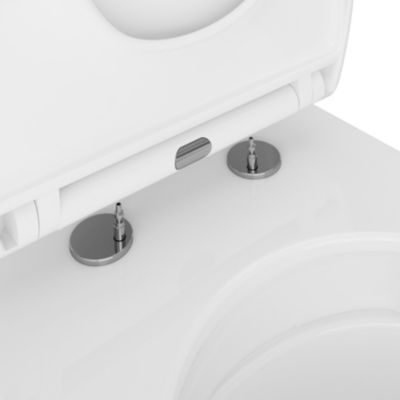 Pack WC à poser avec cuvette, abattant et réservoir, GoodHome Kentia