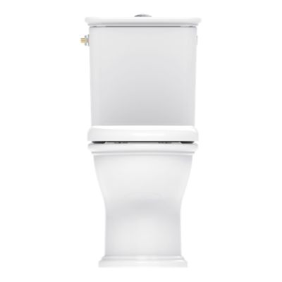 Pack WC à poser sans bride à sortie horizontale avec abattant déclipsable et frein de chute, GoodHome Endell