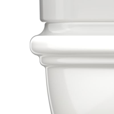 Pack WC à poser sans bride à sortie horizontale avec abattant déclipsable et frein de chute, GoodHome Endell