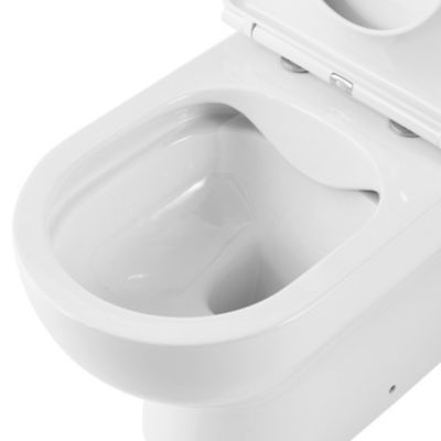 Pack WC à poser sans bride avec sortie horizontale GoodHome Cavally NF