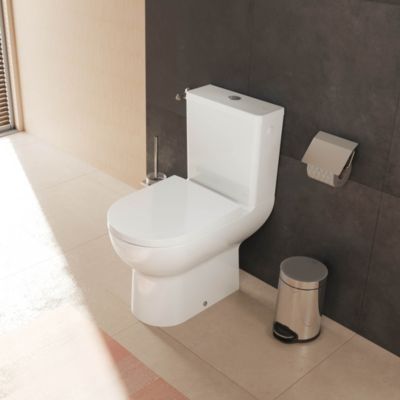 Pack WC à poser sans bride blanc Hansgrohe Moventa S