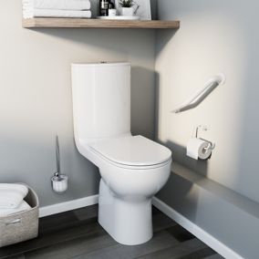 Cuvette Wc À Poser Pour Handicapés, Avec Hygiène (Bidet), Sortie-H